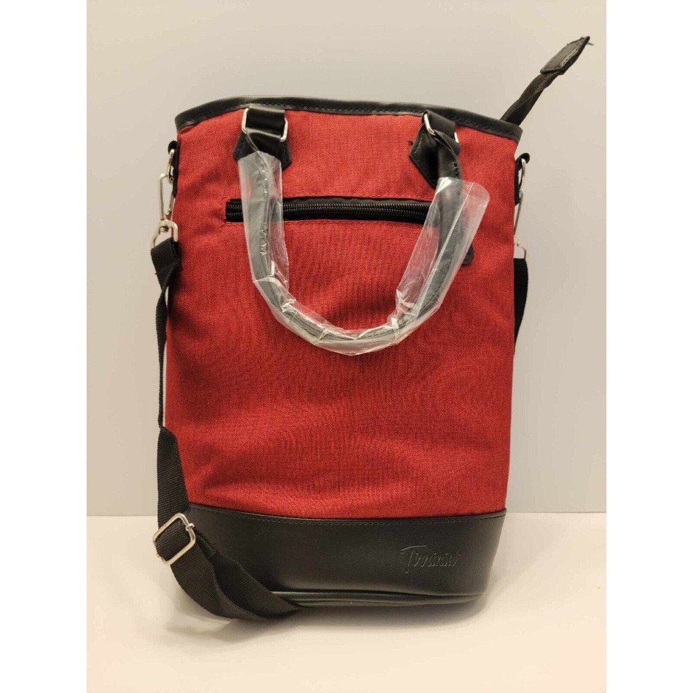Tirrinia Wine Carrier Bag Insulated 2 Bottle Cooled Carrying Tote Travel